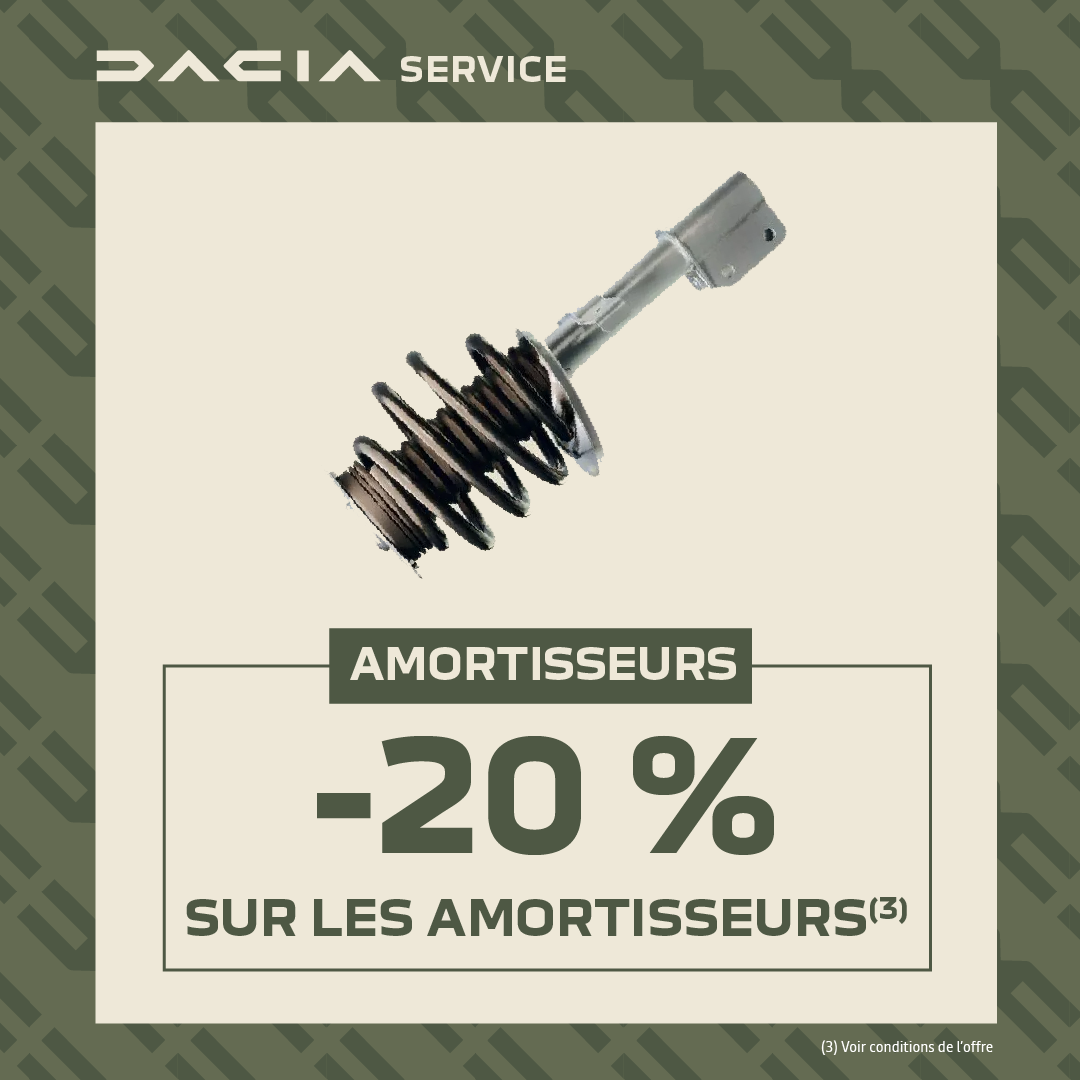 amortisseurs dacia