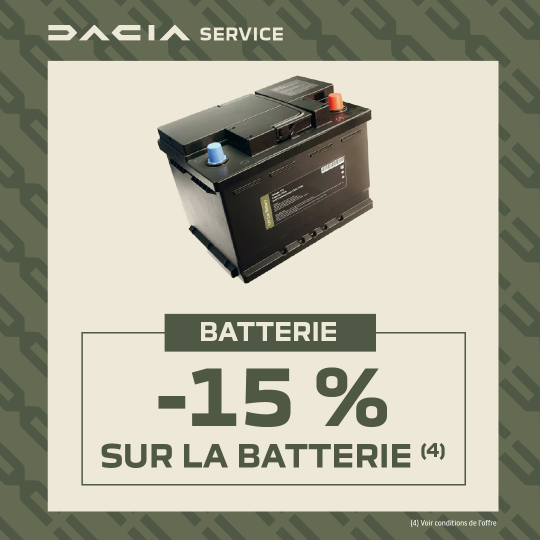 batterie dacia