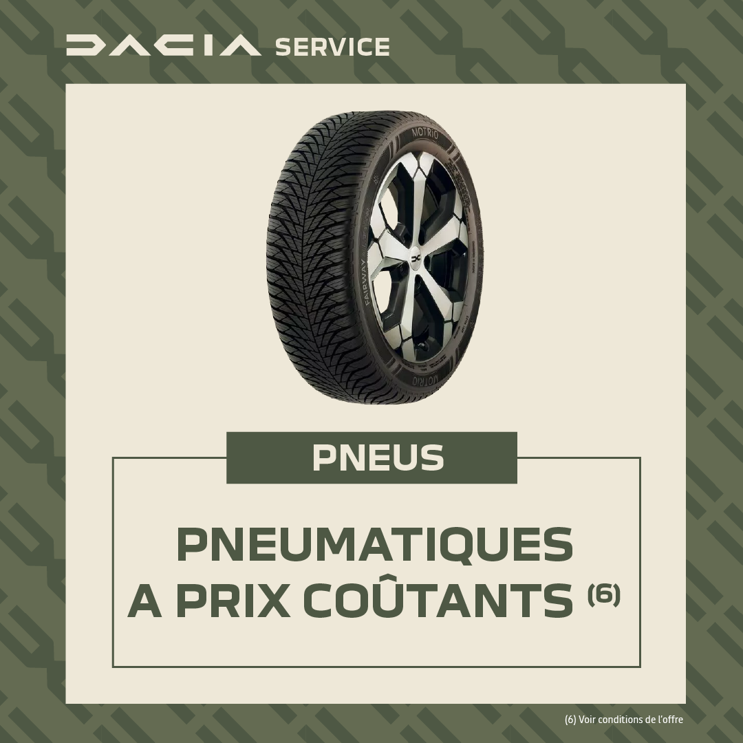 pneus dacia